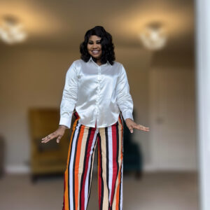 African Print- Tara Pants
